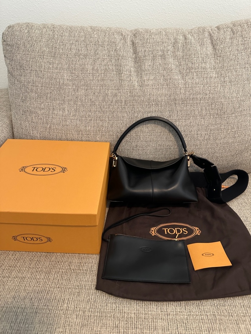 TOD'S T Case Top Handle Bag